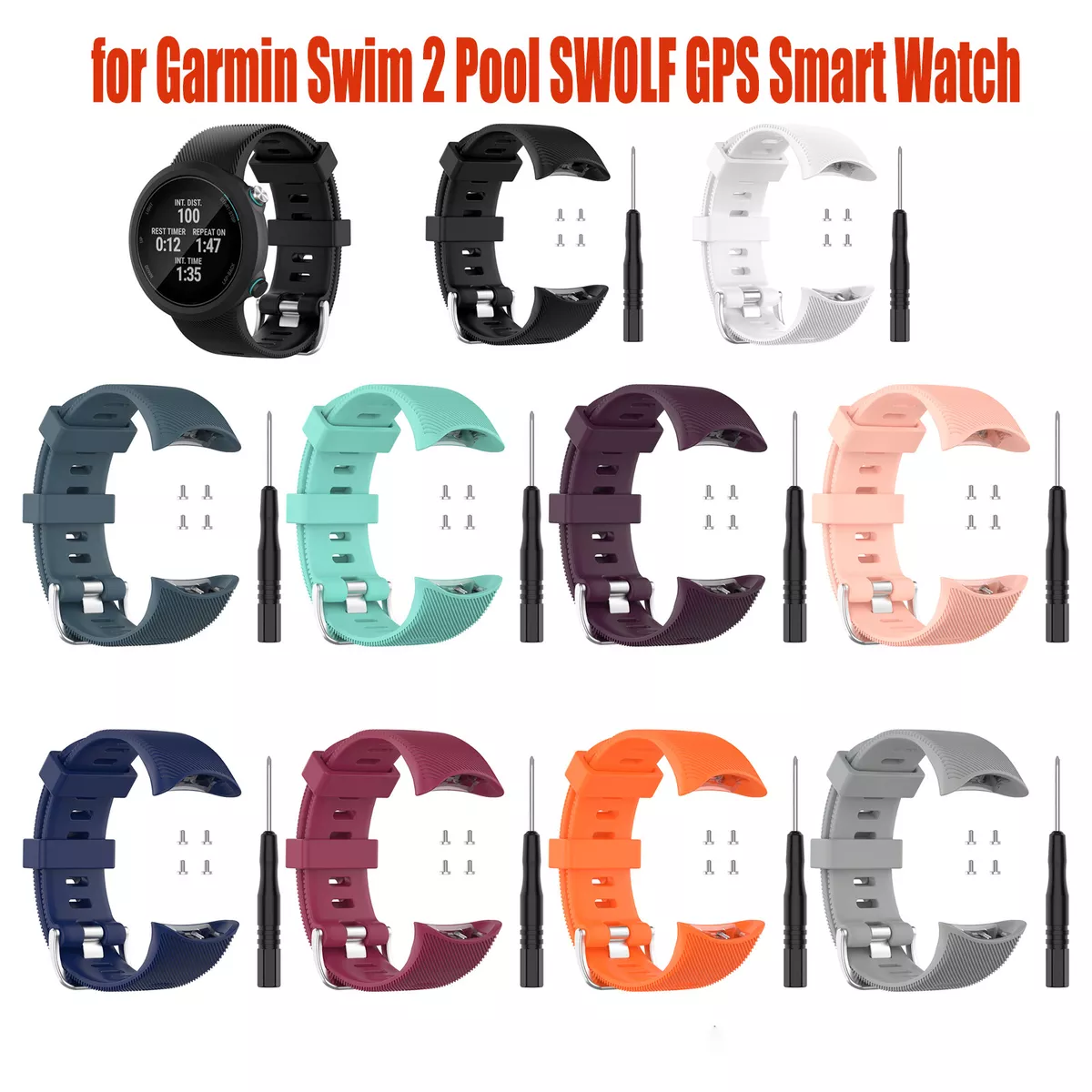 Garmin Swim 2, Swimming Watches