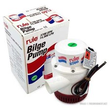 Rule 3700 GPH Boat Bilge Pump 24V DC Model 16...