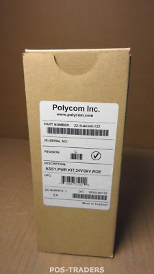 Polycom AC Power kit for CX500/CX600 24V/2KV ROE 2215-44340-122  - NEW IN BOX