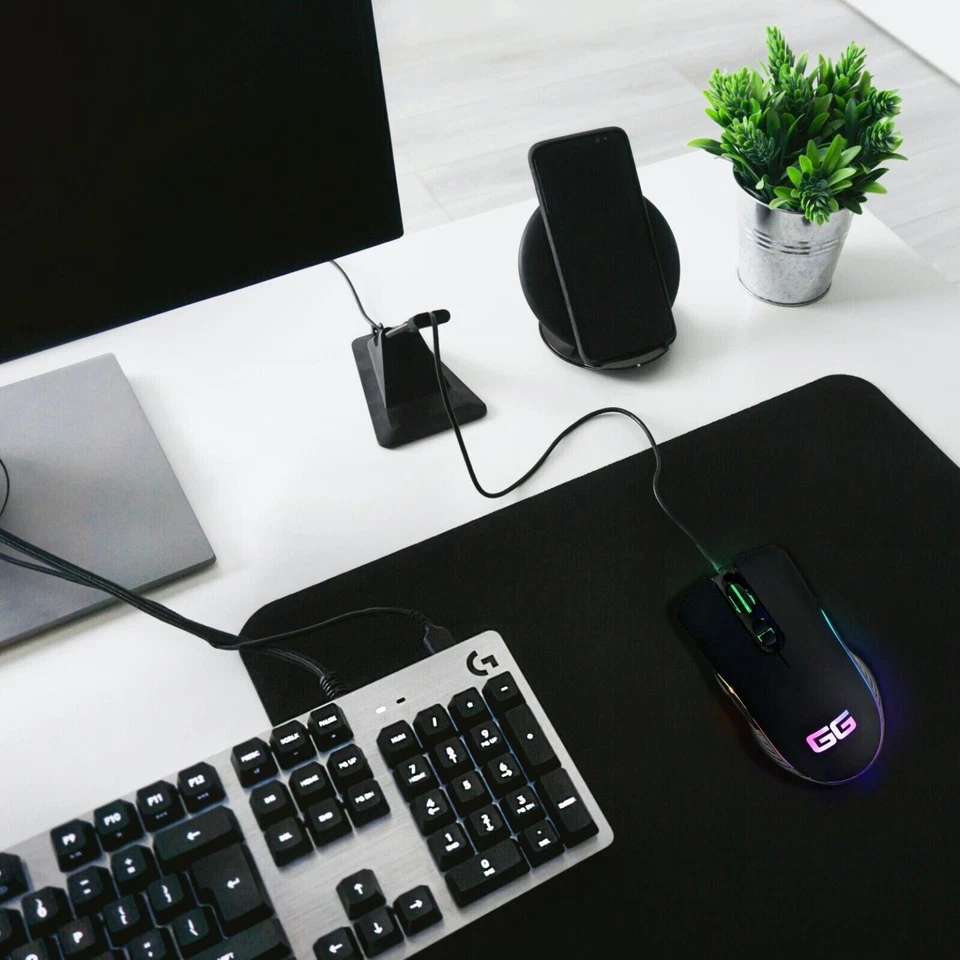 RGB Gaming Mouse PC Great Gaming Reflex Side Buttons DPI - Image 2 of 4