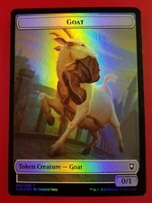 1x Goat & Treasure | FOIL TOKEN | Battle for Baldur's Gate | MTG Magic Cards