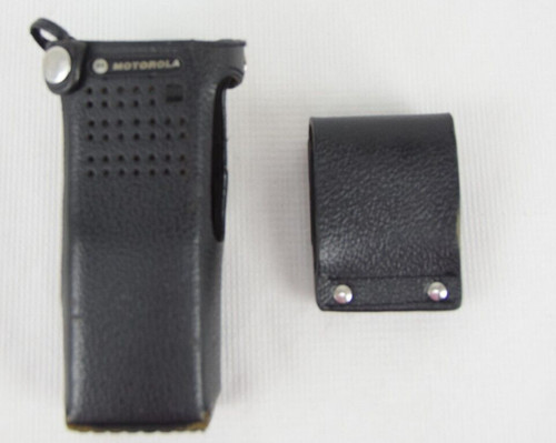 Motorola PMLN5324C Leather Police Radio Holster
