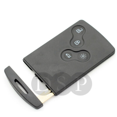 Remote Smart Card Key Shell fit for RENAULT Koleos SmartCard 4B Key Shell 4 B