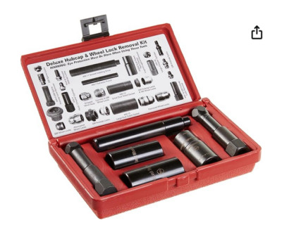Milton Industries LT-4000 Deluxe Radkappen- Und Radschloss-Entferner-Set
