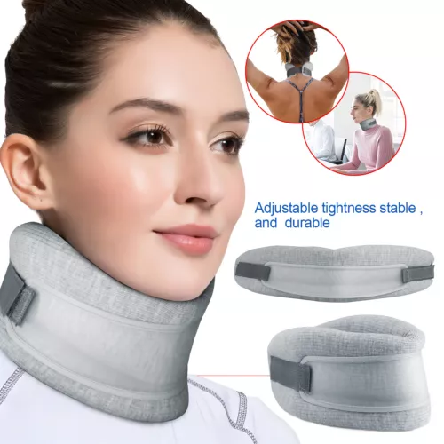 Cervical Neck Traction Device Collar Brace Support Pain Relief Stretcher Therapy