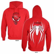 Image of ** Spiderman Logo Gamer Pullover Hoodie / Hoody Official **