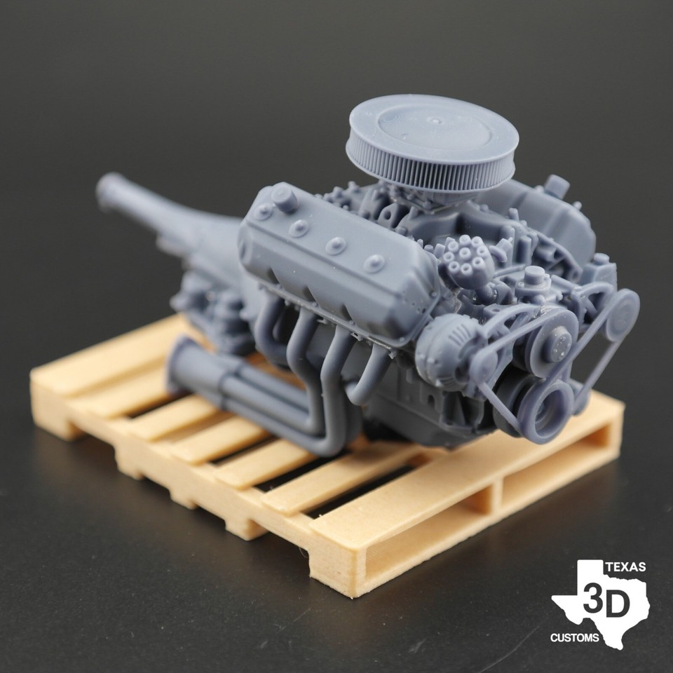 1/24 1/25 426 Hemi model engine resin 3D | eBay