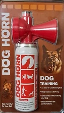 Dog Horn Air Horn Large - Training Tool and Attack Deterrant - Personal Safety