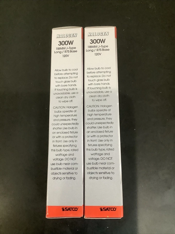 Satco Double Ended Light Bulbs. S3104.box of 12 @69 - Image 3 of 4