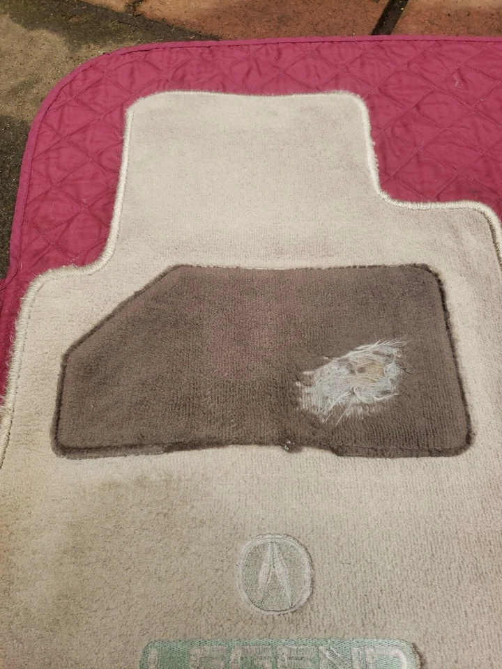 Alfombrillas Acura Legend 1991-1995 OEM edición especial ultra raras KA7 KA8 95 SE Foto 4 de 4