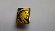 LENIN BADGE SOVIET CCCP USSR RUSSIA SOCIALIST COMMUNIST LABOUR PARTY MEMORABILIA