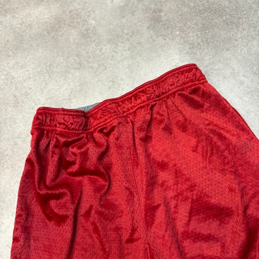 Starter Shorts Mens Y2K Vintage Summer Gym Running Bottoms, Red, Small image 8