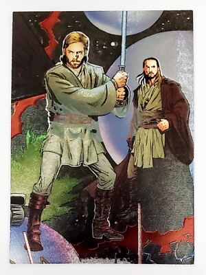 2004 Topps Star Wars Heritage Wave 1 Etched Foil Set Padme Anakin