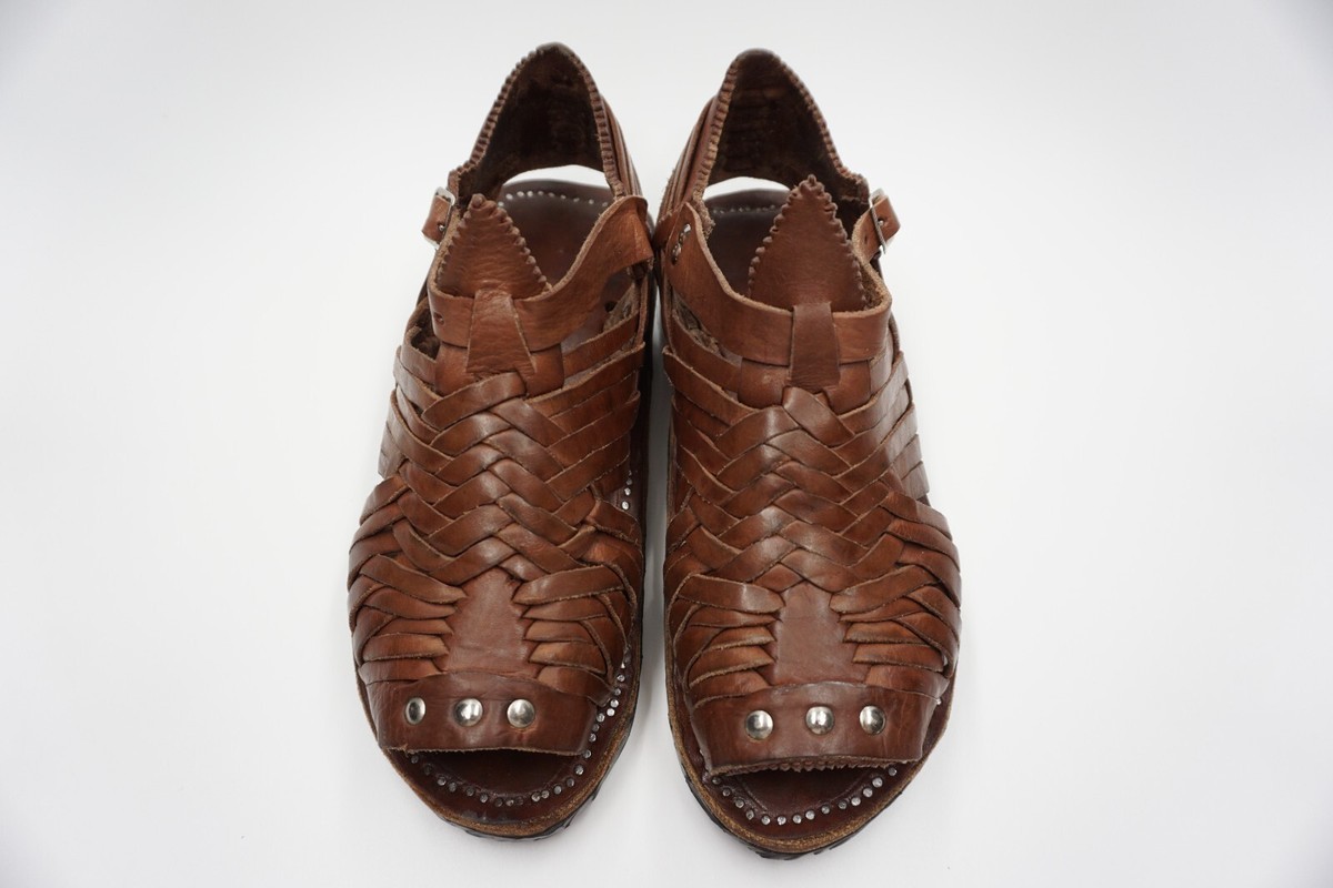HUARACHES PIHUAMO THE ORIGINAL CLASSIC BROWN RETRO VINTAGE ACME