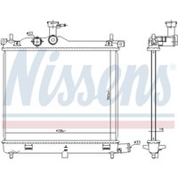 KüHler WasserküHler MotorküHler Passend FüR Hyundai I10 IA 1.2 PA 1.0