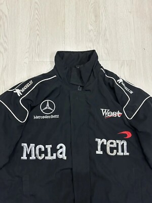 Vintage Mclaren Racing Jacket Team Racing Embroidered Jacket | eBay