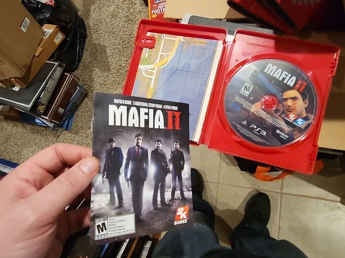 Mafia II - Sony PlayStation 3 PS3 w/ Manual & Map