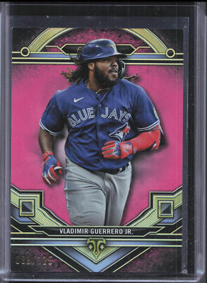 2024 Topps Triple Threads #73 Vladimir Guerrero Jr. Tourmaline #/125 RG40