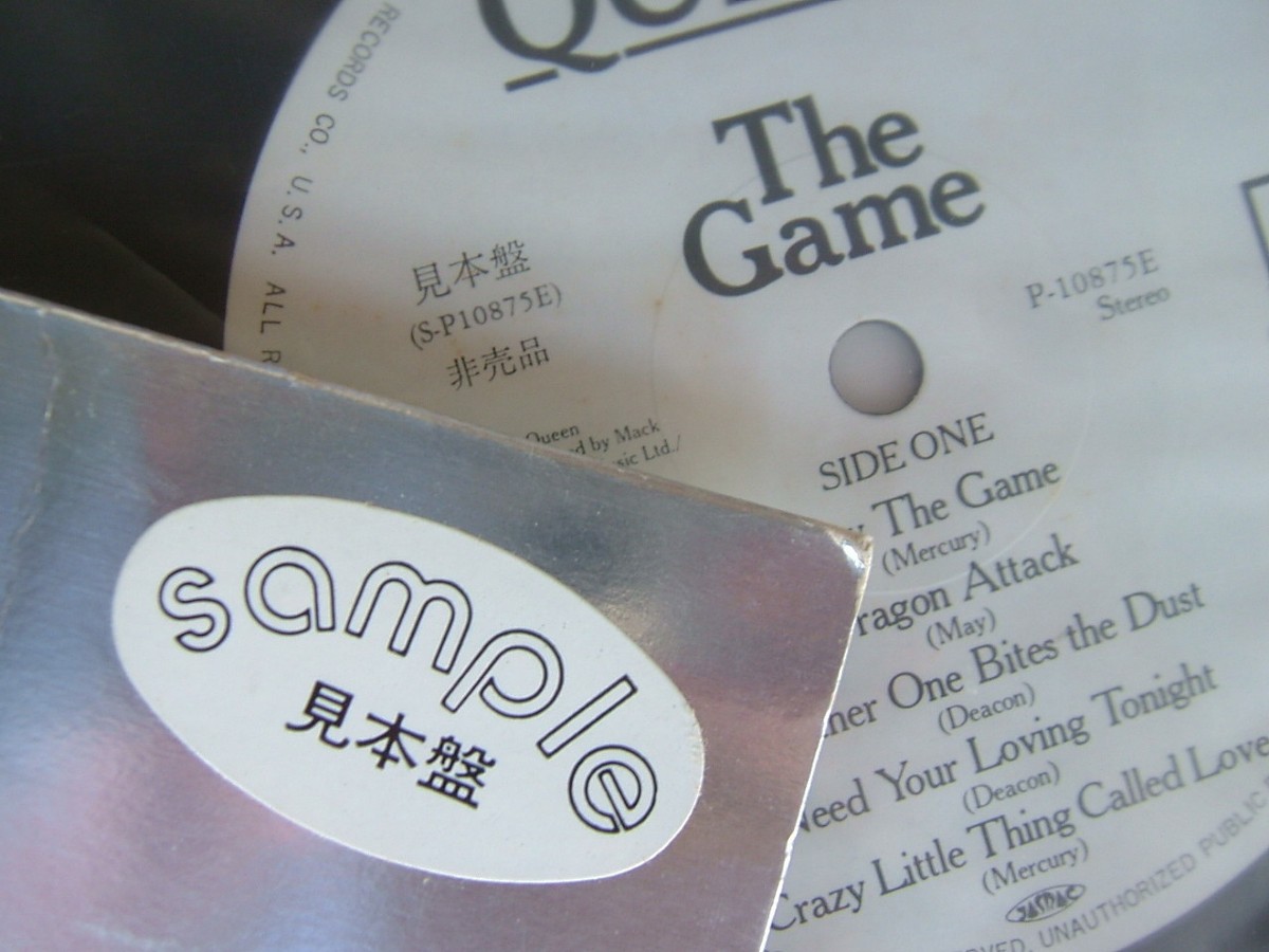PROMO LABEL / QUEEN THE GAME / JAPAN | eBay