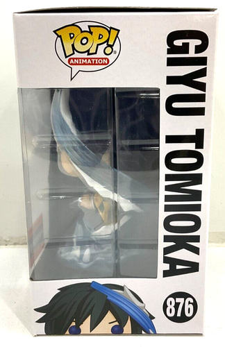 FUNKO POP 876 DEMON SLAYER GIYU TOMIOKA AAA ANIME EXCLUSIVE MIB - Picture 4 of 6