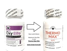 Maximum Oxy is now Thermo Max Elite Fat Burner New Look & Name!
