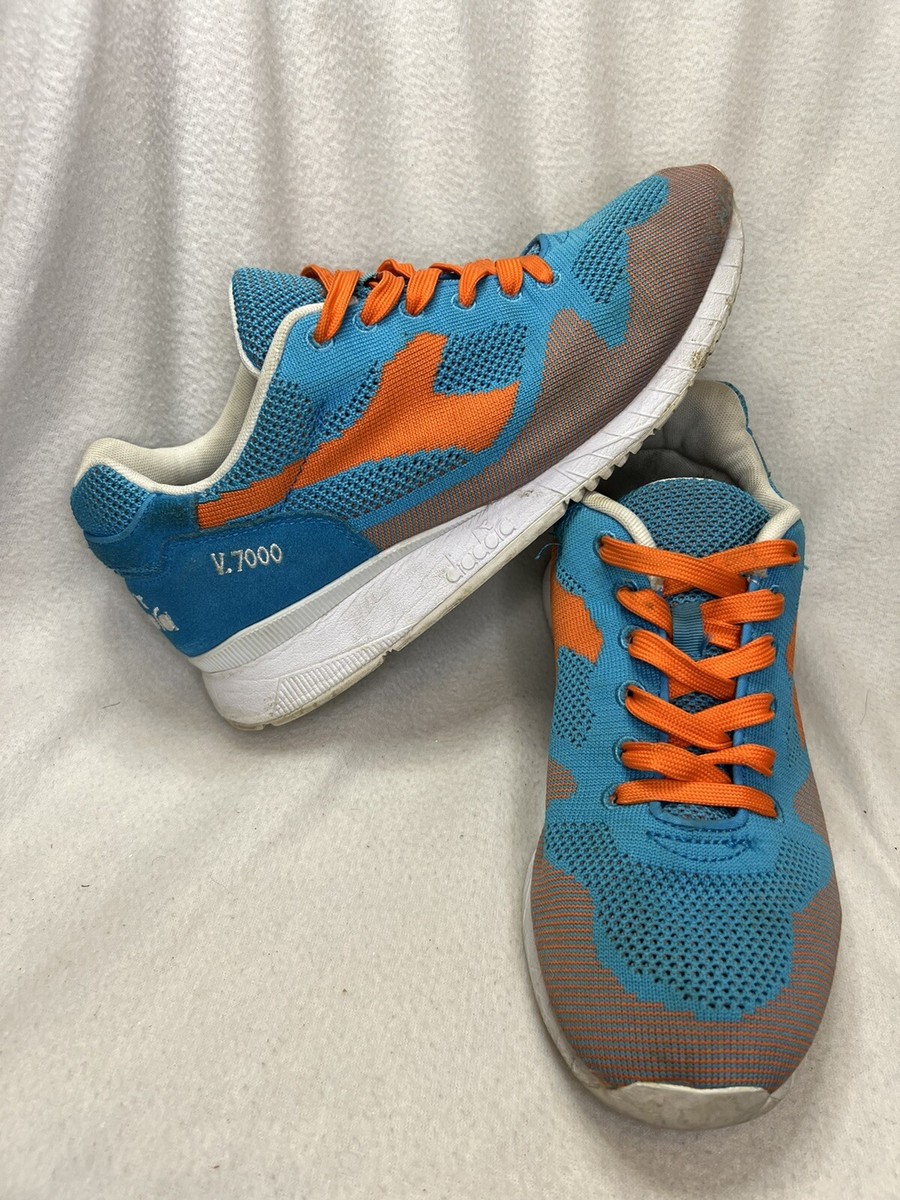 Diadora V7000 Weave Low Lace Up Mens US 7.5 Trainers Running 