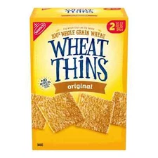 Wheat Thins Original Whole Grain Wheat Crackers, 20 oz., 2 pk, NO SHIP TO CA