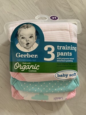 Gerber trainingspants Übungsunterwäsche Verstärkt 98 bio Baumwolle 3 paar
