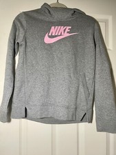 NWOT Kids Gray Nike Girls Jacket Hoodie, Size XL