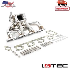 L&TEC Turbo Manifold T3 Center Mount for 83-88 Ford Thunderbird Mustang SVO 2.3L