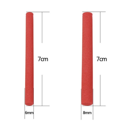 Bouée Marqueur Pêche Eau Profonde – 2 Flotteurs Mousse PVC 6 Cm, Rouge, Pour Lignes Et Cages