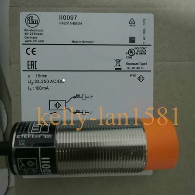 1pcs 100% test IFM II0097 proximity switch 20...250 AC/new #D8*