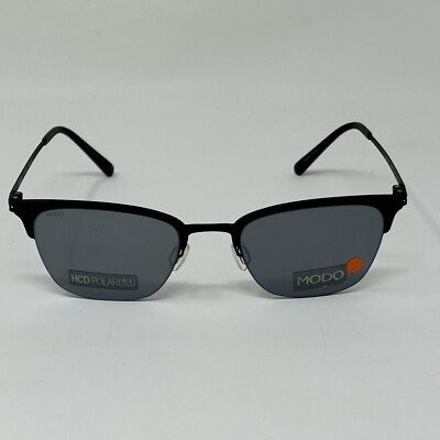 Modo Sunglasses 659 Black Cat Eye Frames with Hcd Polarized 51-20-140 Modo Sunglasses 659 Black Cat Eye Frames with Hcd Polarized  main image 3