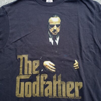 Vintage The Godfather Shirt Mens Medium Black Movie | eBay Vintage The Godfather Shirt Mens Medium Black Movie | eBay