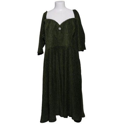 Unique Vintage, Kleid, Größe: XXXL, Grün, Polyester, Sonstiges, Damen #Tt5
