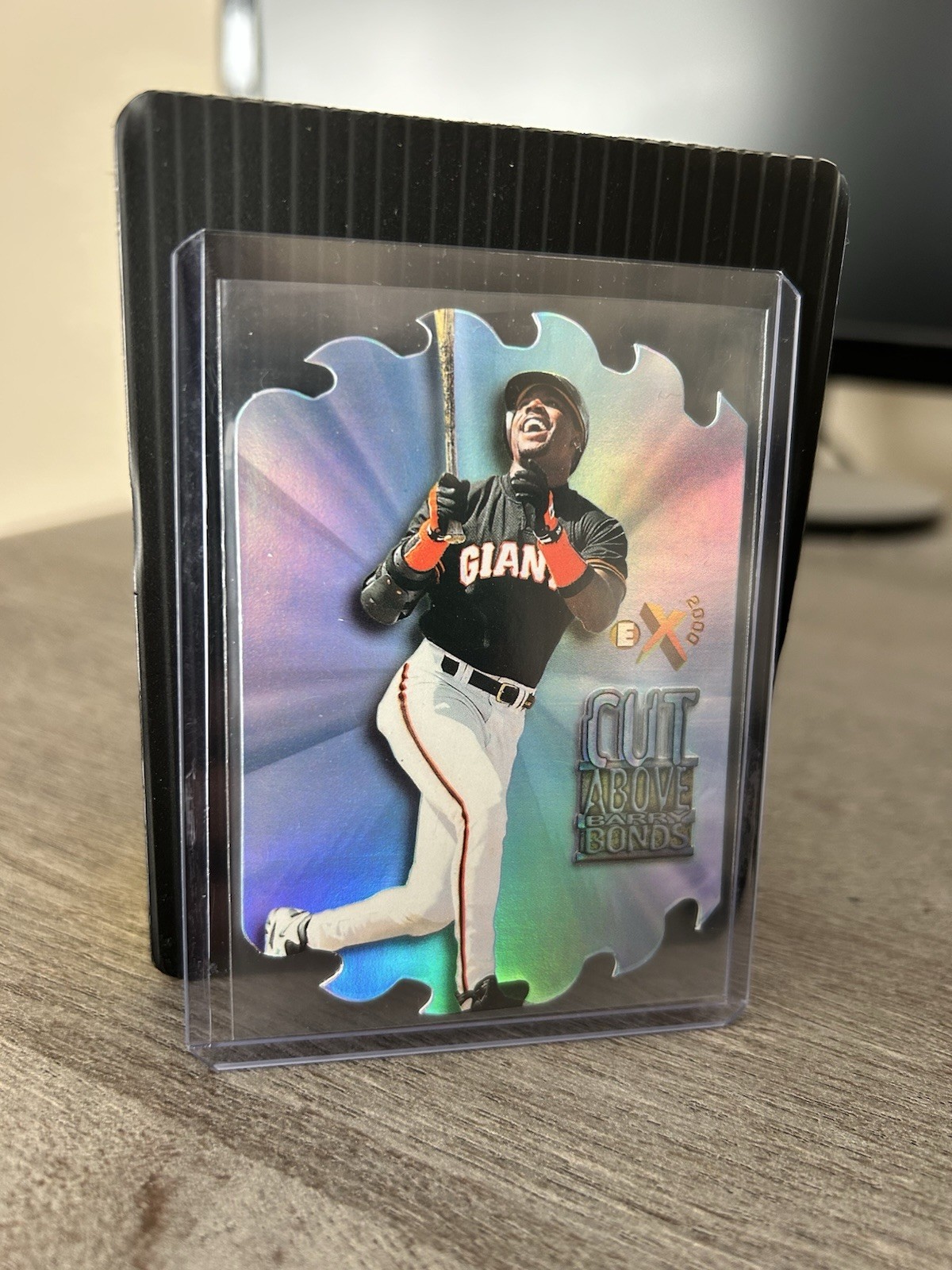 1997 Skybox E-X2000 A Cut Above #9 BARRY BONDS HOF Insert Die-Cut