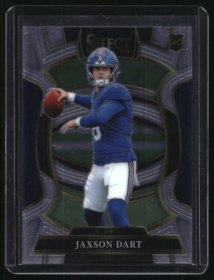 2025 Panini Select #93 Jaxson Dart Black and Green Shock RC