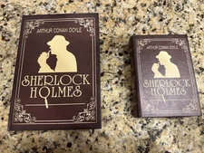 Decorative Book Boxes Set of 2 Faux Leather Wood Book Box