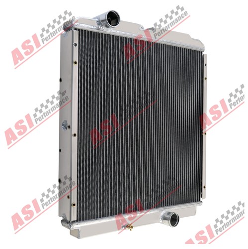 Aluminum 2 Row Radiator Fit 96-04 Mitsubishi Fuso FE639 FG649 FH211 3.9 4.9 5.9 - Picture 6 of 17