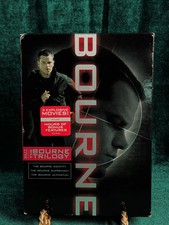 The Bourne Trilogy 2008 Blu-Ray DVD VG Matt Damon Free Shipping Action Drama