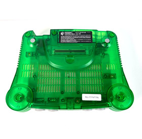 Nintendo 64 JUNGLE GREEN Console + Controllers + Cords Bundle | FUNTASTIC Green