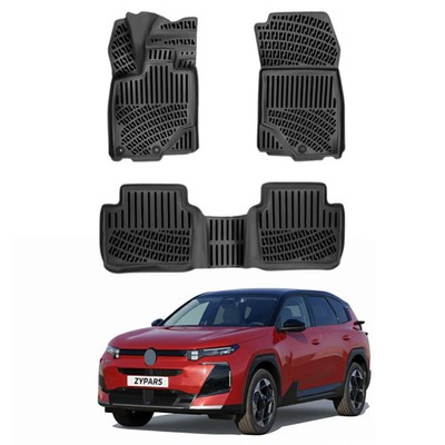 Floor Mats Liner for Citroen C5 Aircross Mhev 1.2 2025-2026 TPE All Weather