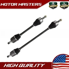 Pair Front CV Axle Shaft For 2003-2005 2006 2007 Honda Accord 2.4L Auto Trans.