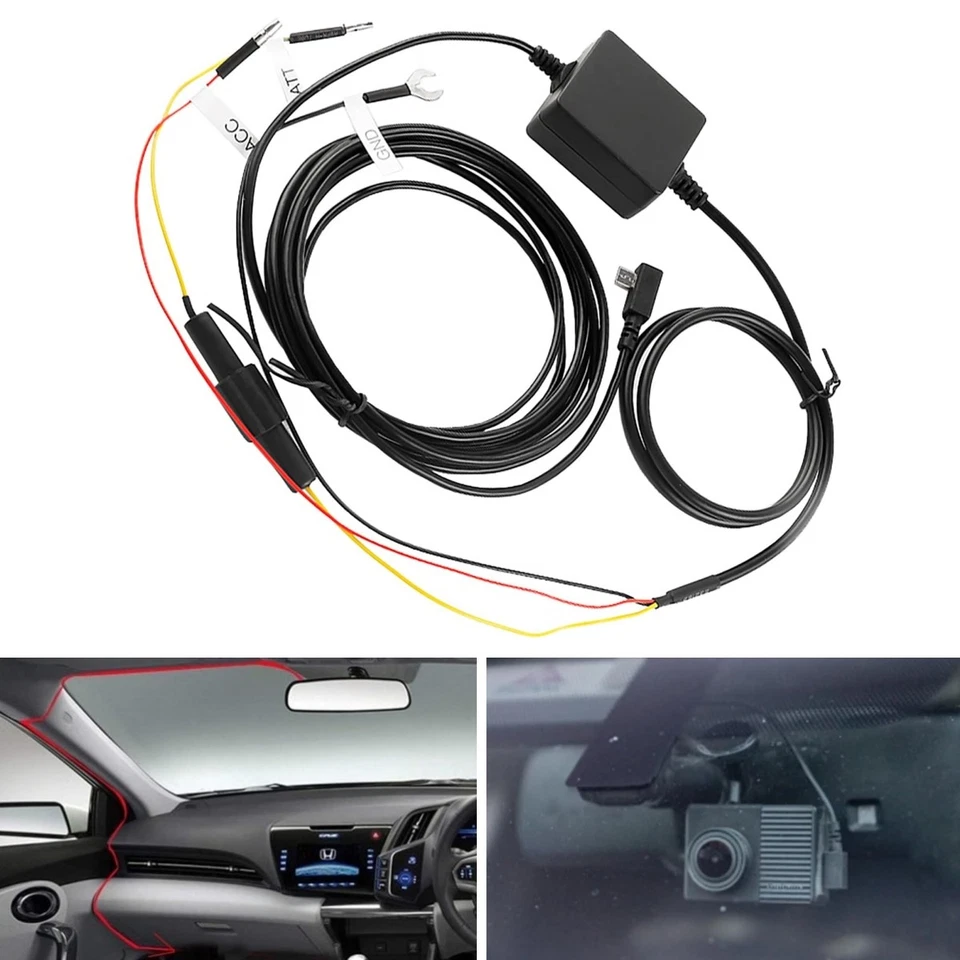 Cable de modo de estacionamiento 010-12530-03 para cámaras de tablero Garmin 45 46 47 55 56 57 65W 66W