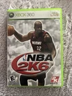 NBA 2K6 Xbox 360 Multiplayer Sports Video Game Tested Working Disc Only Clean