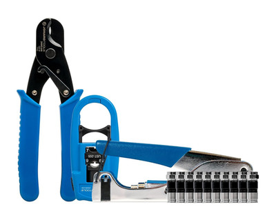 TK-RG64 Coax Cable Installation Kit with Coaxial Compression Tool (RG6, RG59, RG