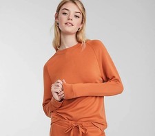Lou Grey Signaturesoft Plush Upstate Sweatshirt Amber Size L
