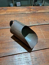 Antique Primitive Tin Candy Scoop Early Kitchen Equipment General Store 