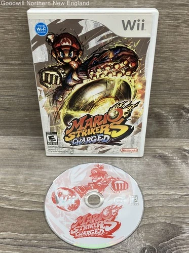 Mario Strikers Charged Nintendo Wii Video Game In Original Case Tested Works