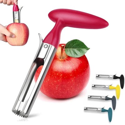 Fruit Apple Corer Pear Tools Stainless Steel Kitchen Twist Easy Core Remover